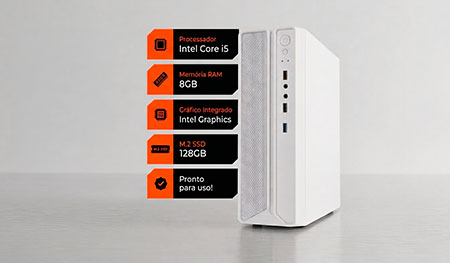 Gabinete Montado PC I5 256GB